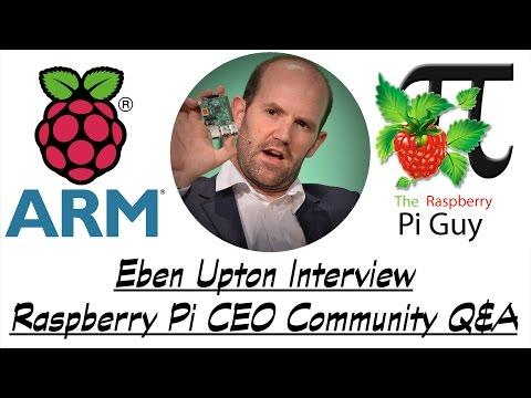 Le Raspberry Pi Guy interviewe Eben Upton