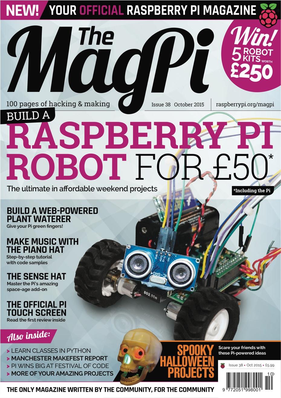 Le numéro d'octobre du MagPi pour les propriétaires de Raspberry Pi est maintenant disponible!
