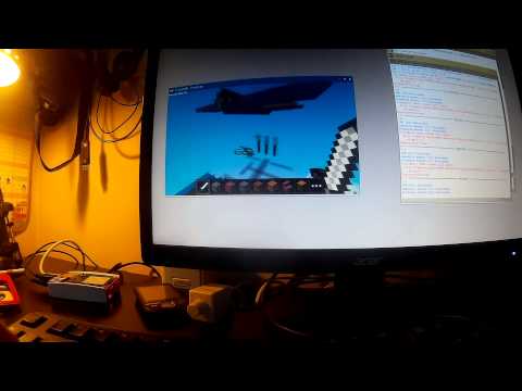 Minecraft ISS sur le Raspberry Pi tourné à l'aide de l'AstroPi