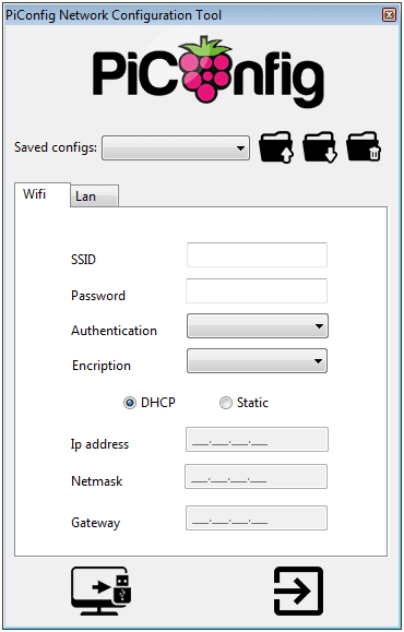 PiConfig - l'outil de configuration réseau pour le Raspberry Pi