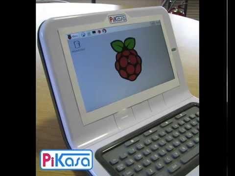 Boîtier Raspberry Pi avec écran et clavier intégrés - le PiKasa