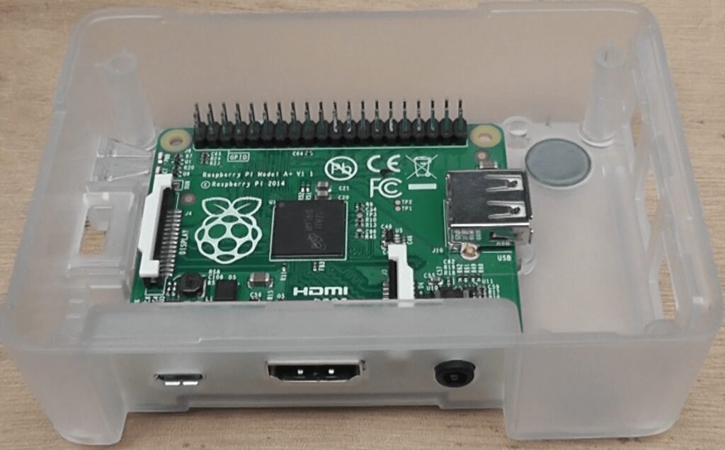 Options de boîtier Raspberry Pi modèle A +