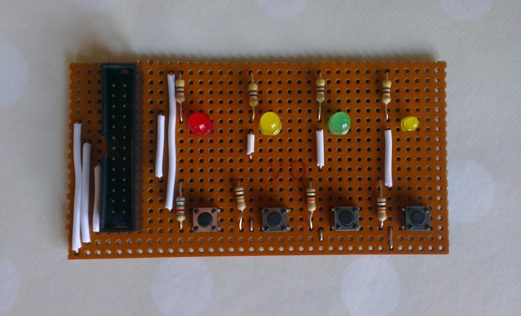 DIY Raspberry Pi GPIO LED et carte de commutateurs