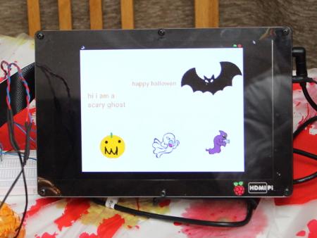 Scary Pi-ano avec un Raspberry Pi et Makey Makey
