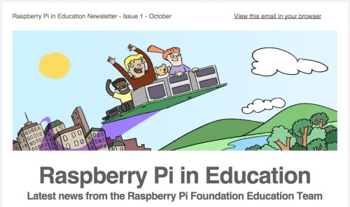 Nouvelle newsletter éducative de la Fondation Raspberry Pi