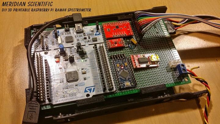 ramanPi - Spectromètre contrôlé par Raspberry Pi