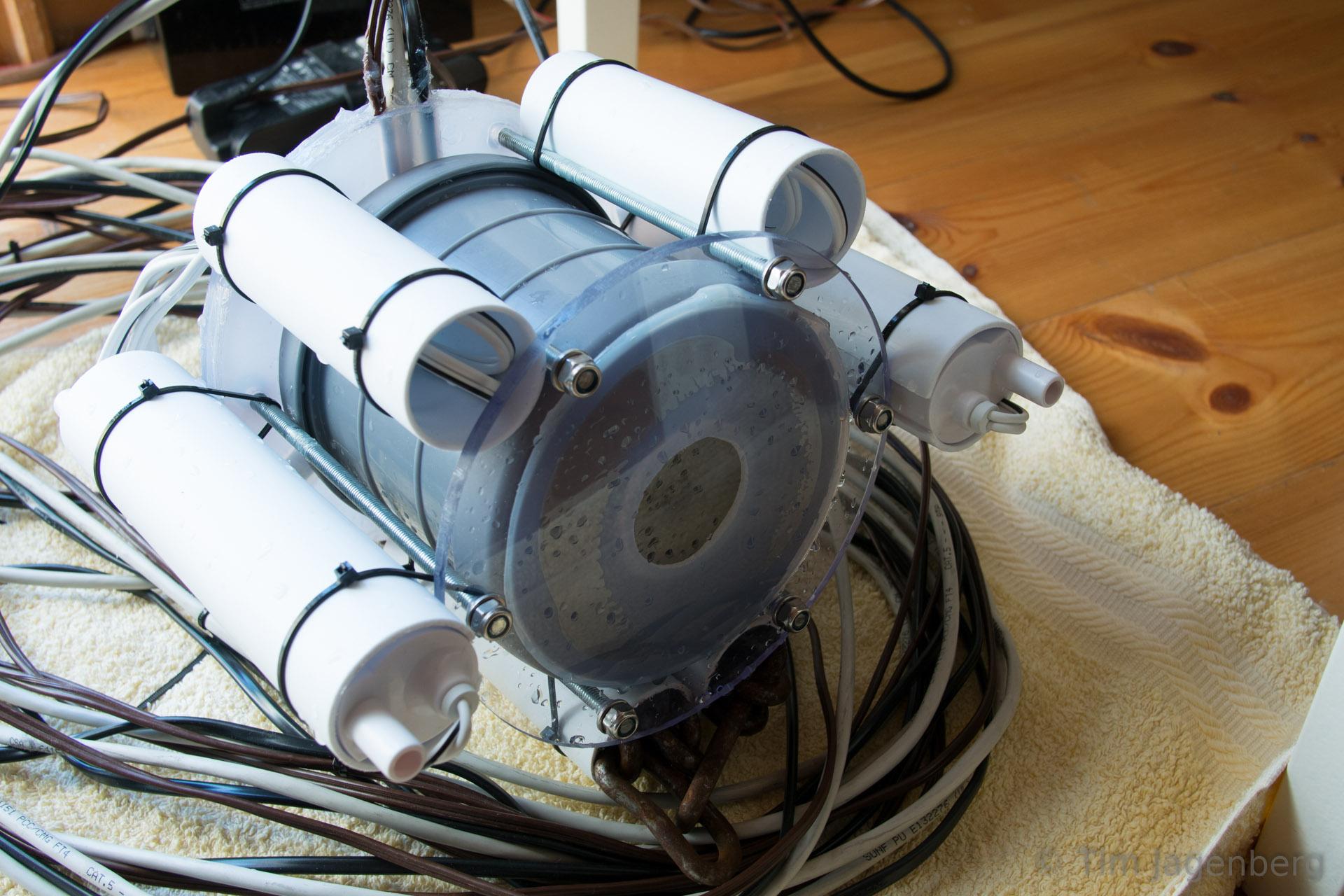 ROV sous-marin avec un Raspberry Pi à bord