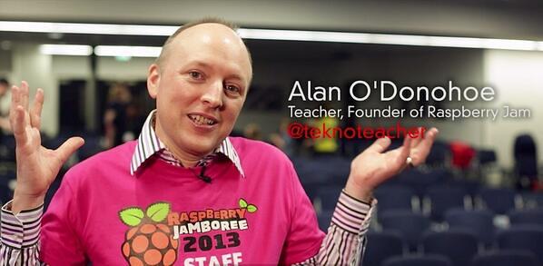 Le fondateur de Raspberry Jams nominé pour le Digital Award - votez maintenant!