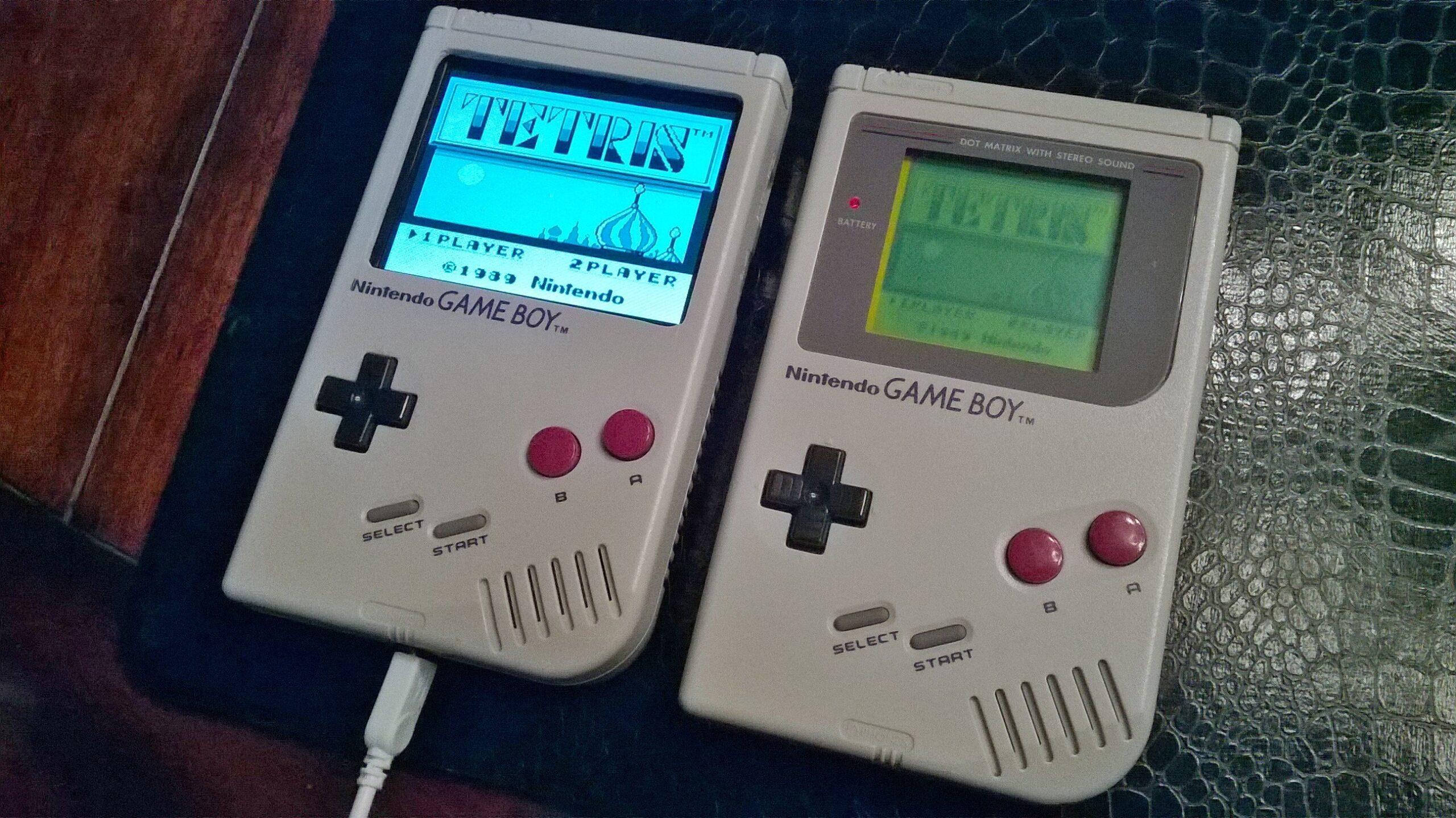 Un autre mod cool #RaspberryPi Gameboy