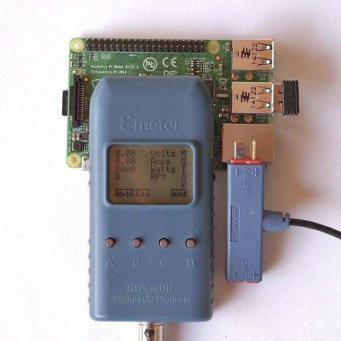 Consommation d'énergie sur le #RaspberryPi Model B +