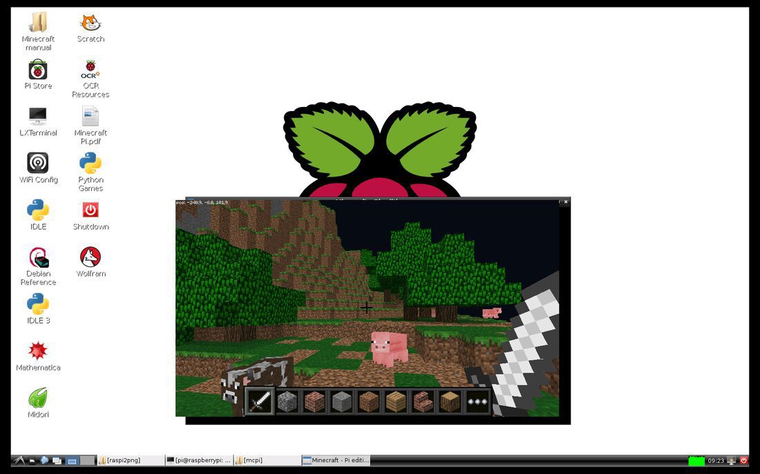 Charger des cartes personnalisées dans la version Raspberry Pi de Minecraft 1 Charger des cartes personnalisées dans la version Raspberry Pi de Minecraft