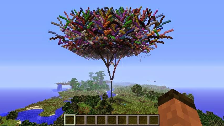 Créez des arbres fractals dans Minecraft sur le #RaspberryPi