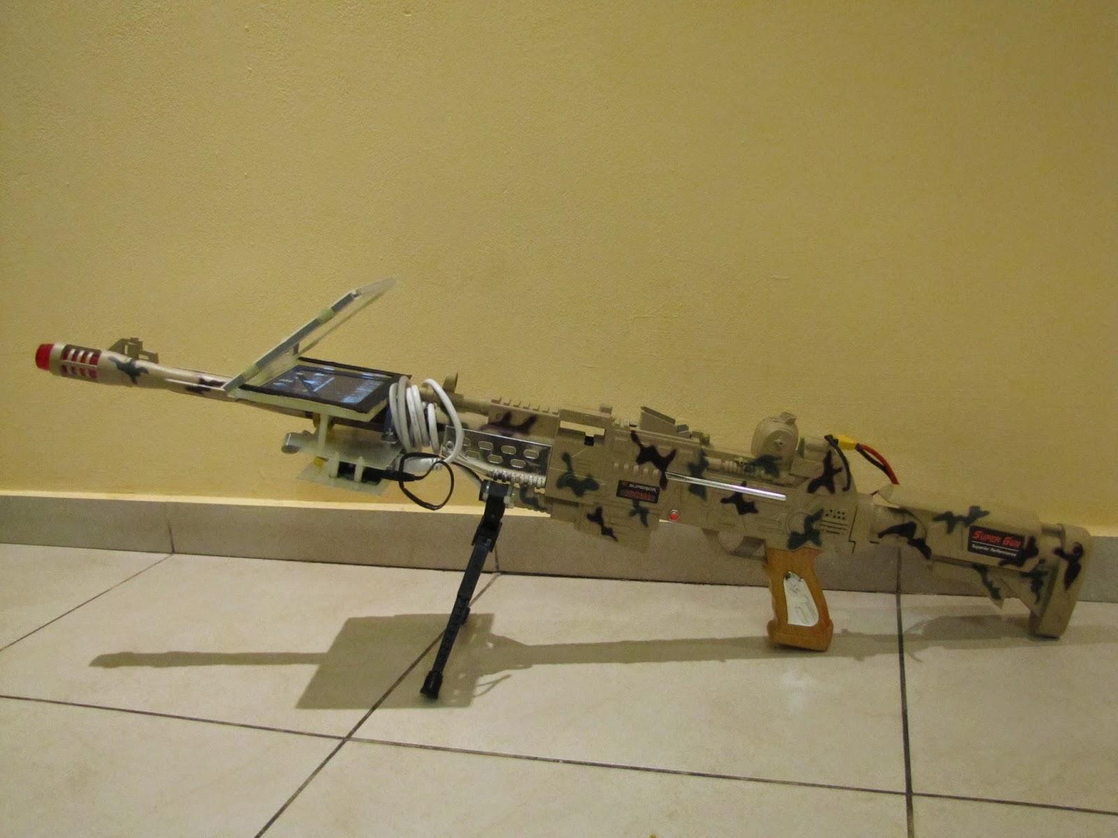 Jeu de tir d'astéroïdes sur un pistolet Raspberry Pi!