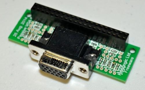 L'adaptateur VGA GPIO pour le Raspberry Pi devient open source