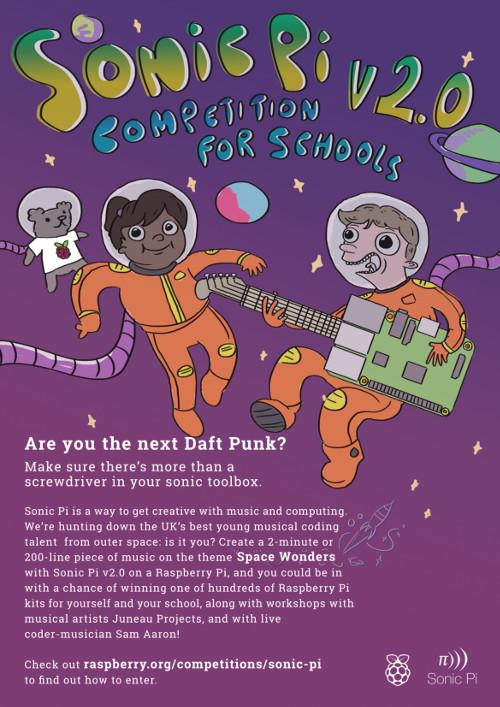 Lancement du concours Sonic Pi v2