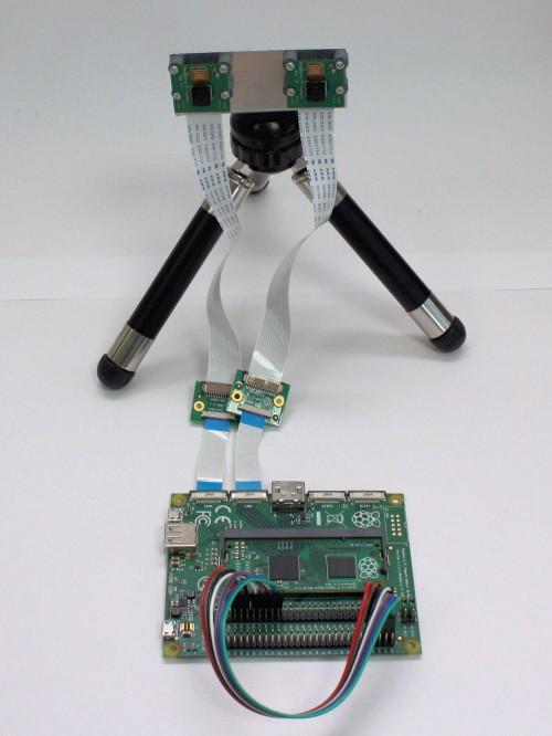 Perception de la profondeur stéréo avec le module de calcul Raspberry Pi