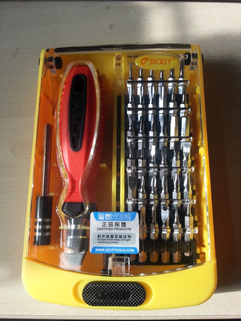 Ensemble d'outils précis interchangeables 38 en 1 - examen 2 20140712_174521sm