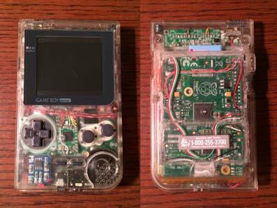 #RaspberryPi dépouillé apporte une nouvelle vie à Gameboy