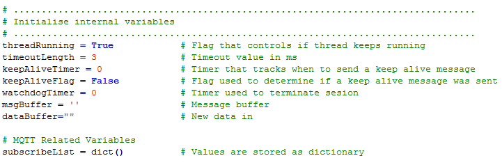 abonnement mqtt pub et sous-serveur