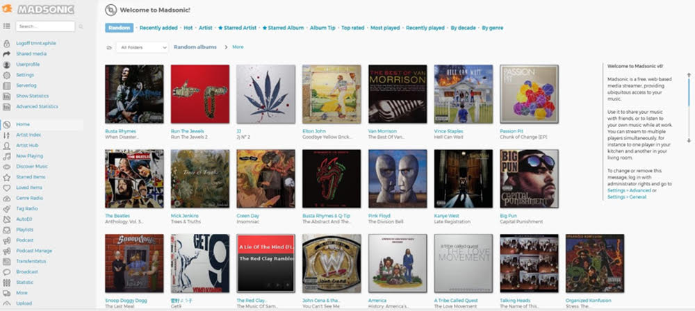 serveur de musique raspberry pi - streamer de musique raspberry pi madsonic