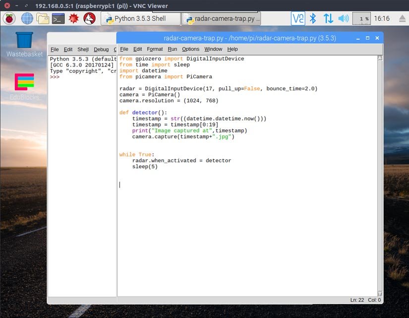1605379255 577 Utilisation dun capteur radar Doppler avec le Raspberry Pi