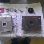 La rouille sur le dessous