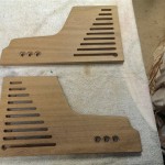 Beaucoup de travail minutieux (oh, j'aurais aimé avoir une CNC !)