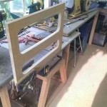 Après les premières coupes et beaucoup de ponçage