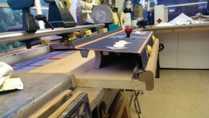 Maquette avec le panneau de commande