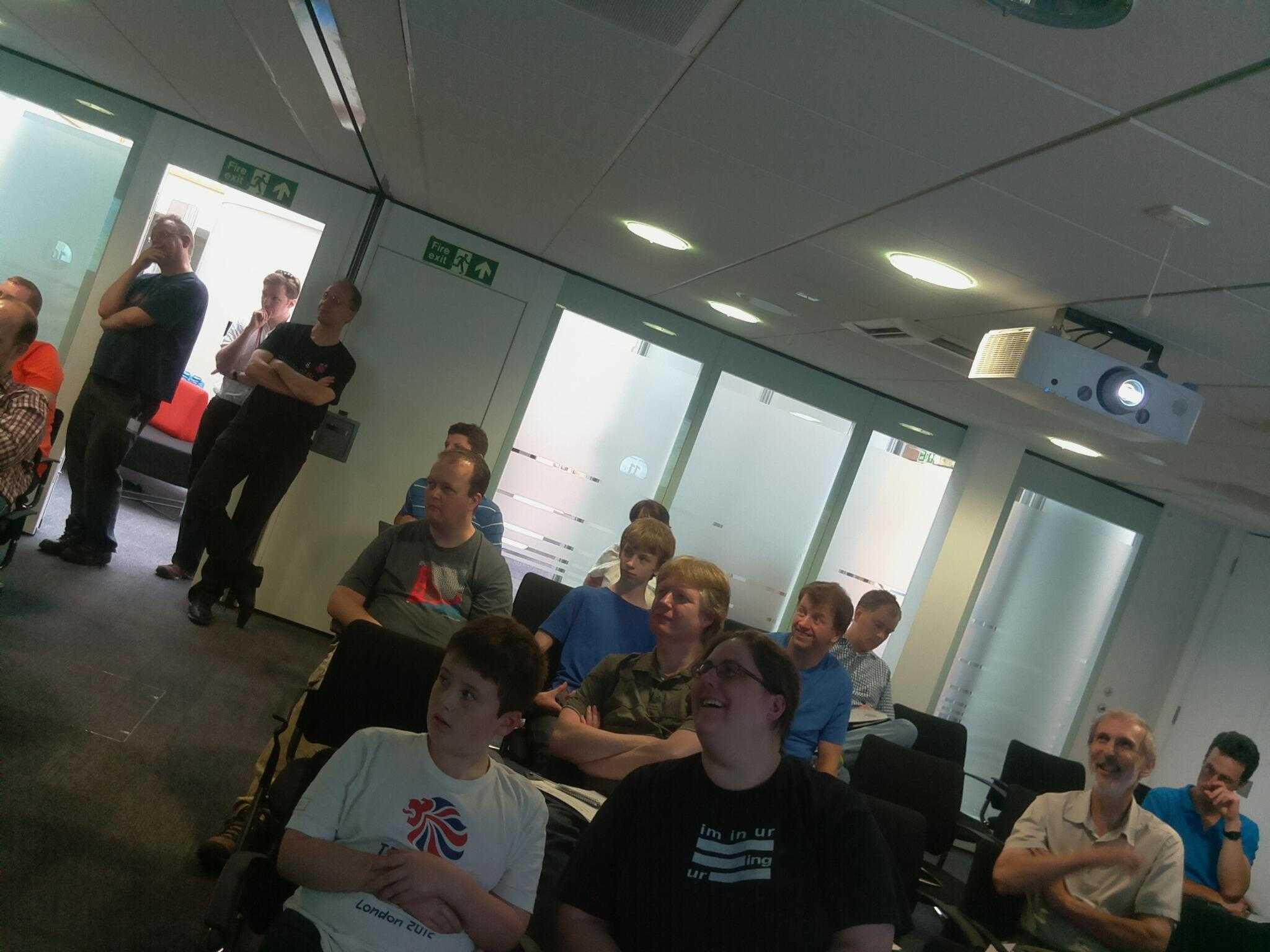 Cambridge Raspberry Jam - 20 juillet 2013 - Ma rédaction!  #raspberrypi #raspberryjam