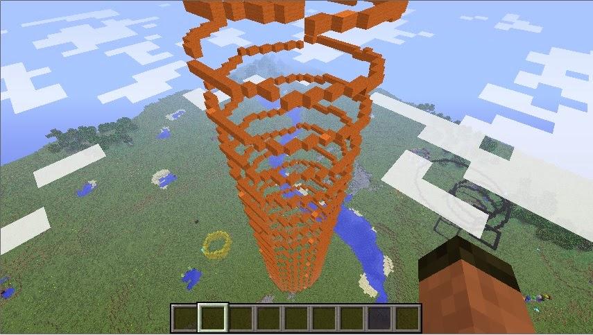 Graphiques 3D de tortues avec Minecraft sur le #RaspberryPi