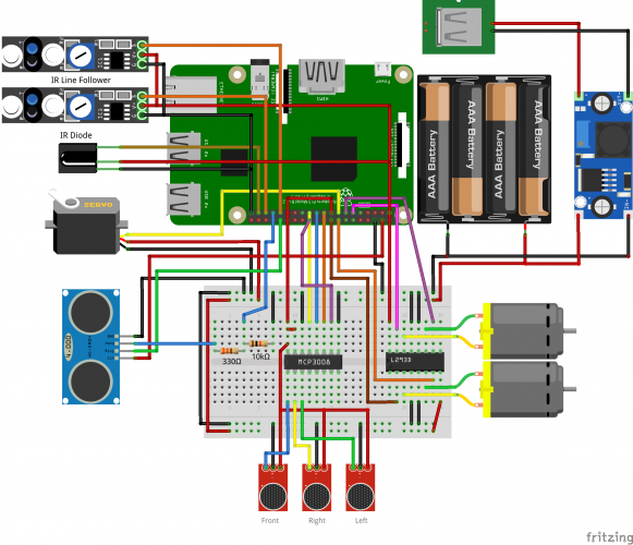 Laissez les robots Raspberry Pi suivre leur propre voix partie