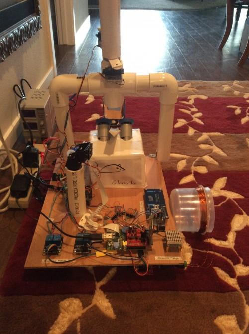 Lanceur de souris automatique avec un #RaspberryPi