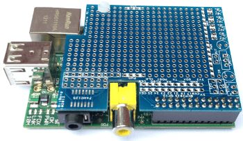 PiPodCorder et une plaque proto - mise à jour du projet