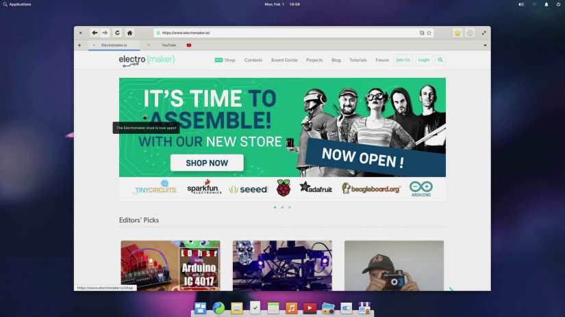 comment installer le système d'exploitation élémentaire sur raspberry pi 4 - navigateur Web