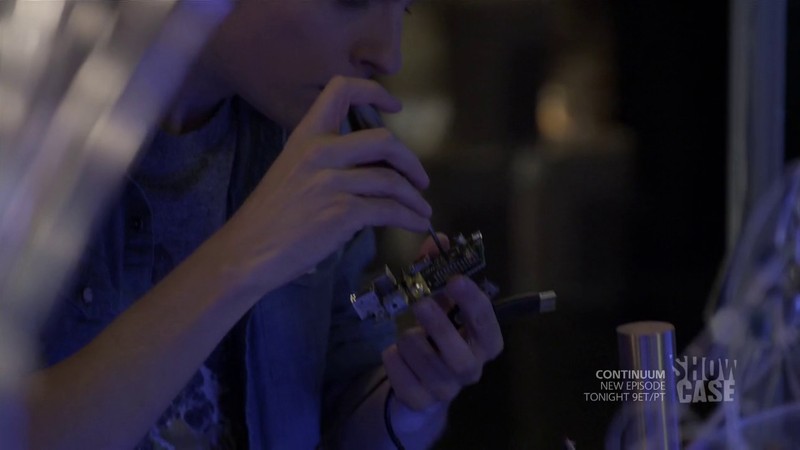 Pi dans l'émission de télévision Continuum