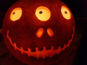 Citrouille à 3 yeux Pi