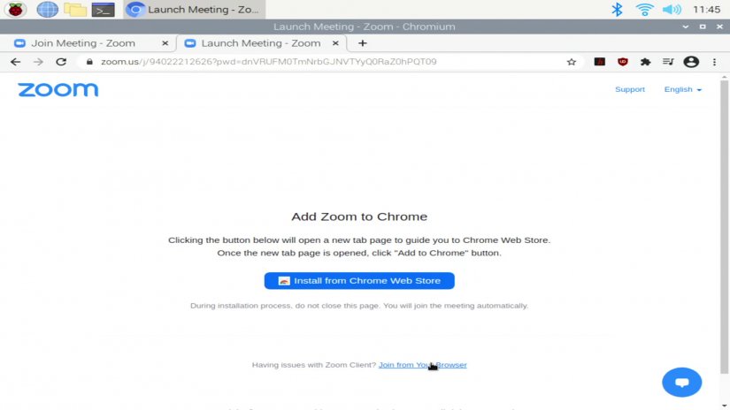 Comment exécuter Zoom sur le Raspberry Pi - Version Web