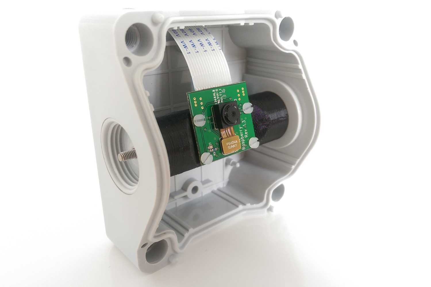 Support de cylindre imprimé en 3D pour caméra Pi