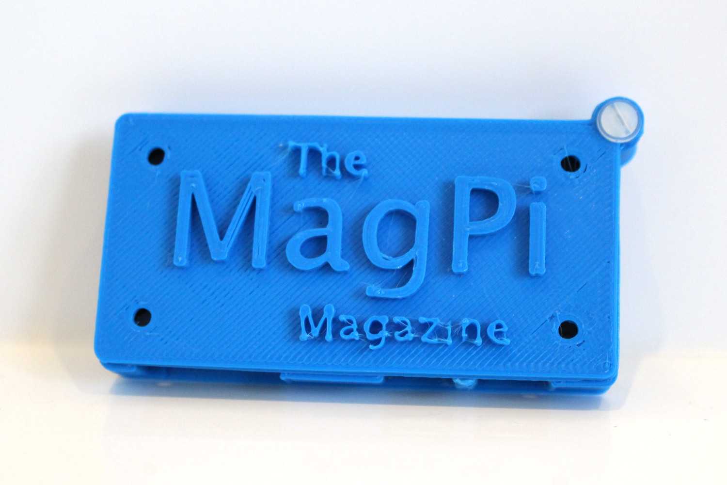 Boîtier MagPi Raspberry Pi Zero imprimé en 3D