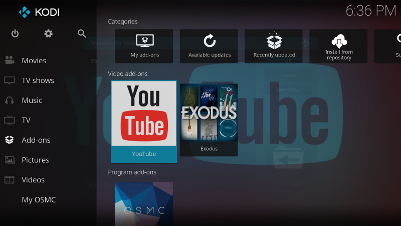 1624916887 343 Installation du plug in video YouTube pour Kodi