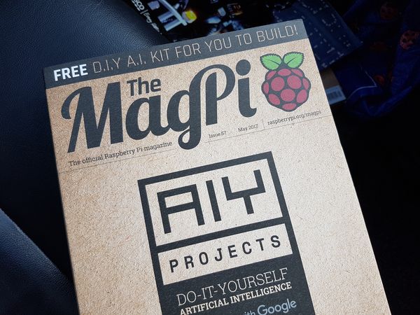 Le kit AIY MagPi Issue 57