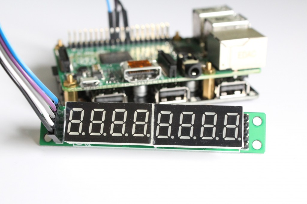 Affichage 7 segments et Raspberry Pi