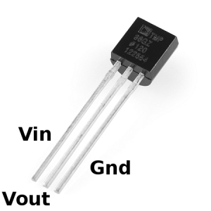 Capteur de température TMP36