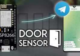 Moniteur d'état de porte ESP8266 NodeMCU avec notifications par télégramme