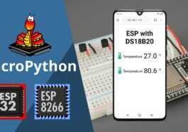 MicroPython : Serveur Web ESP32/ESP8266 DS18B20 (Station météo)