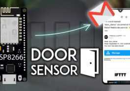 Moniteur d'état de porte ESP8266 NodeMCU avec notifications par e-mail (IFTTT)