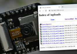 ESP32-CAM HTTP POST Photos sur serveur (PHP et Arduino IDE)