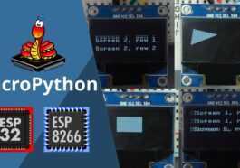 MicroPython : SSD1306 Fonctions de défilement de l'écran OLED et formes de dessin