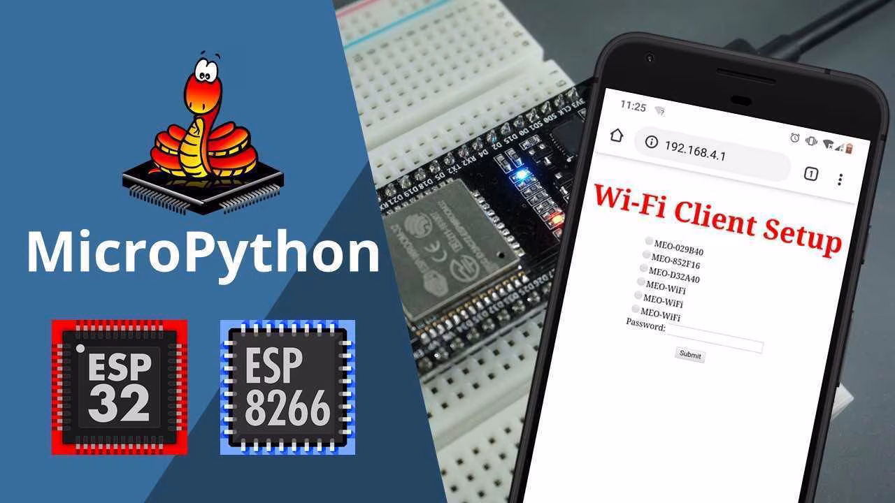MicroPython : Gestionnaire Wi-Fi avec ESP32 et ESP8266